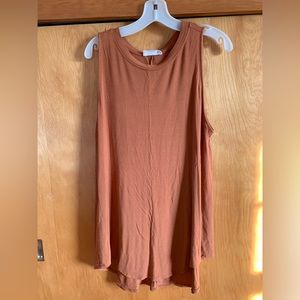 Zenana Burnt Orange Tank Top